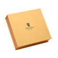 Gold Cardboard Book-shape Rigid Gift Box