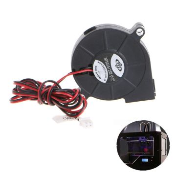 1Pc 12V DC 50mm Blow Radial Cooling Fan Hotend Extruder For RepRap 3D Printer