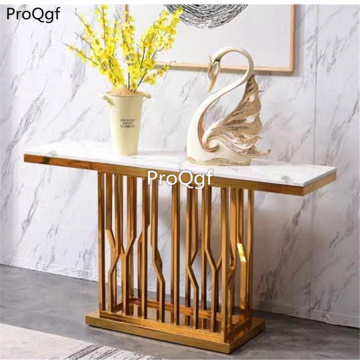 Prodgf 1 Set 120*40*88cm Ins Corner Console Table