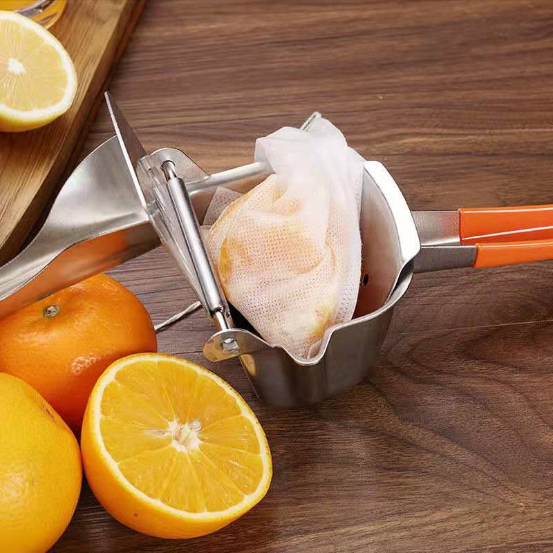 Manual Juice Squeezer Stainless Steel Lemon Squeezer Hand Juicer Pomegranate Orange Sugar Cane Juice Kitchen Fruit Tools