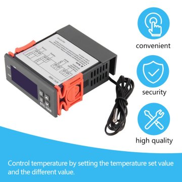 Newest Temperature Controller Thermostat Aquarium STC1000 Incubator Cold Chain Temp Wholesale Laboratories Temperature