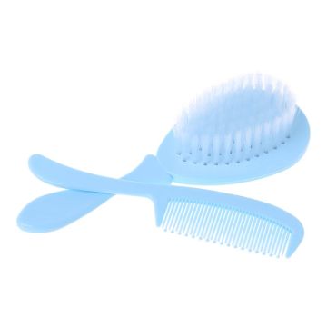 1 1 Set Baby Comb Brush Nursing Supplies Bathing Washing Hair Soft Bristle Round Tip Safe Head Massage Professional Grooming