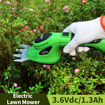 3.6V Garden Tools Hedge Trimmer Grass Trimmer Lawn Mower Cordless Trimmer For Garden Multi-function Electric Shears For Grass