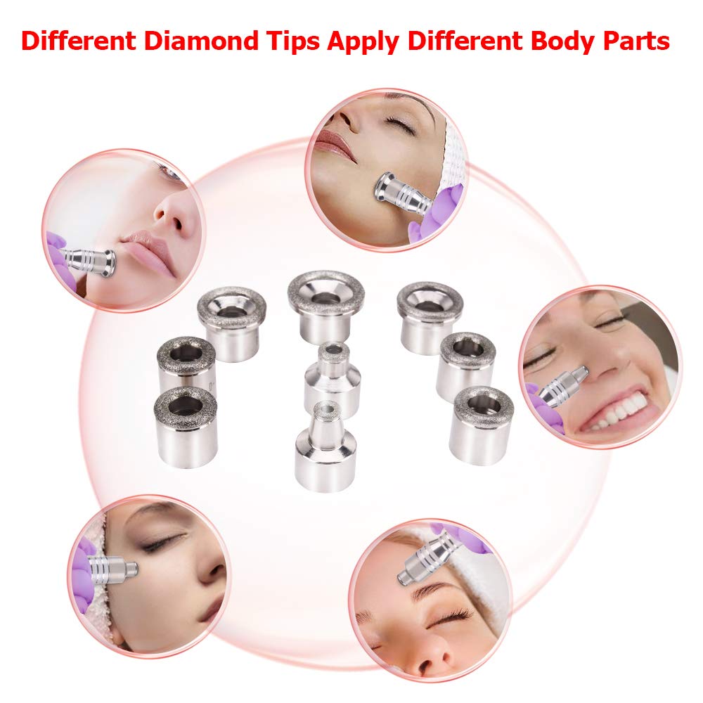 Diamond Microdermabrasion Dermabrasion Facial Peel Facial Peel Vacuum Skin Care Machine Blackhead Vacuum Machine Pore Cleaner