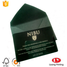 Luxury Black Plastic Business Card Printing
