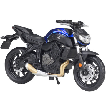 Maisto 1:18 2018 Yamaha MT-07 Die Cast Vehicles Motorcycle Model Workable Shork Absorber Kid Toys Gifts Collection Free Shipping
