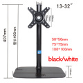 2018 NEW LCD-T10001 single monitor Stand 13"-32" screen Holder Arm computer desktop support with big base simple no arm tv mount