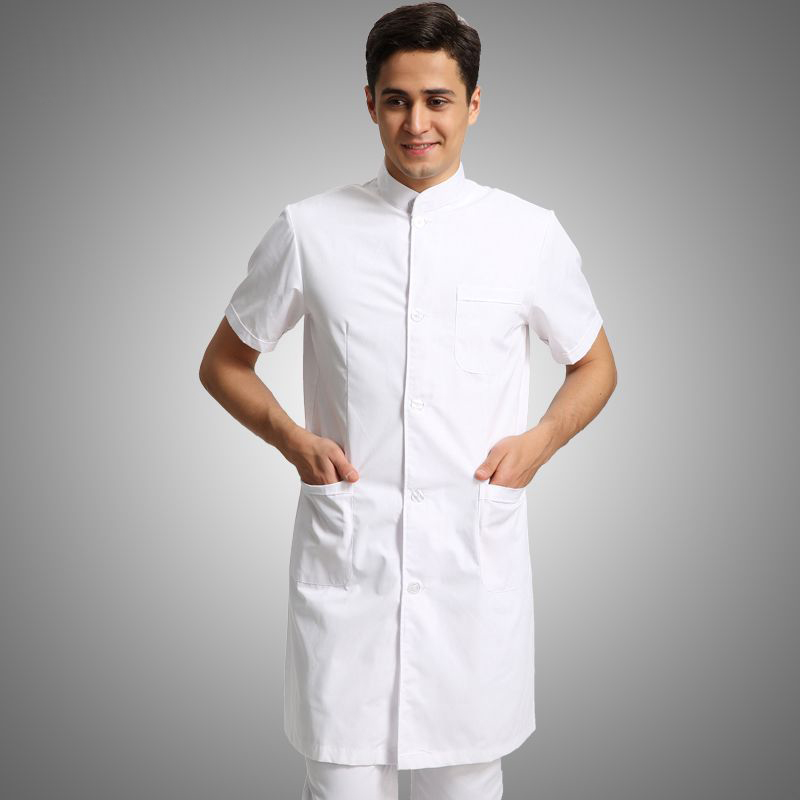 Medical Robe summer lab coat clinical experiment men medical uniforms pharmacy hospital doctor coat White coats