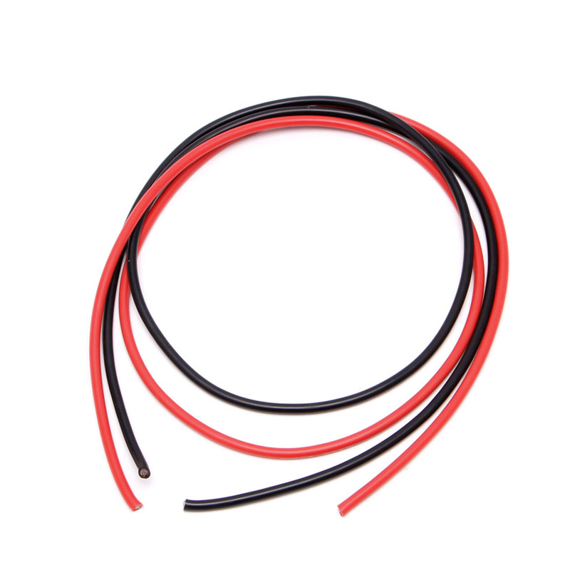 New 12 AWG Gauge Wire Silicone Flexible Stranded Copper Cables For RC Black Red L41D
