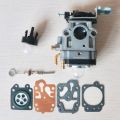 43CC Cg430 40F-5 Chinese Brush Cutter Grass Trimmer Carburetor with Repair Kits Dropshipping