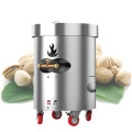 Commercial Vertical Grain Roaster Equipment For Nuts Peanuts Macadamia Nut Chickpeas Nut Roasting Machine