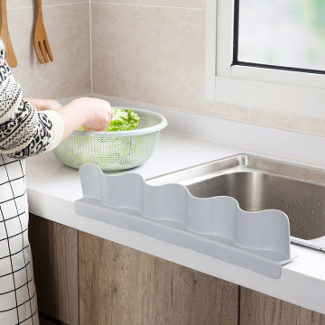 Practical Sinks Water Barrier with Sucker Sink Splash-proof Flaps Baffle Tool for Bathroom Washbasins Kitchen Specialty Tools