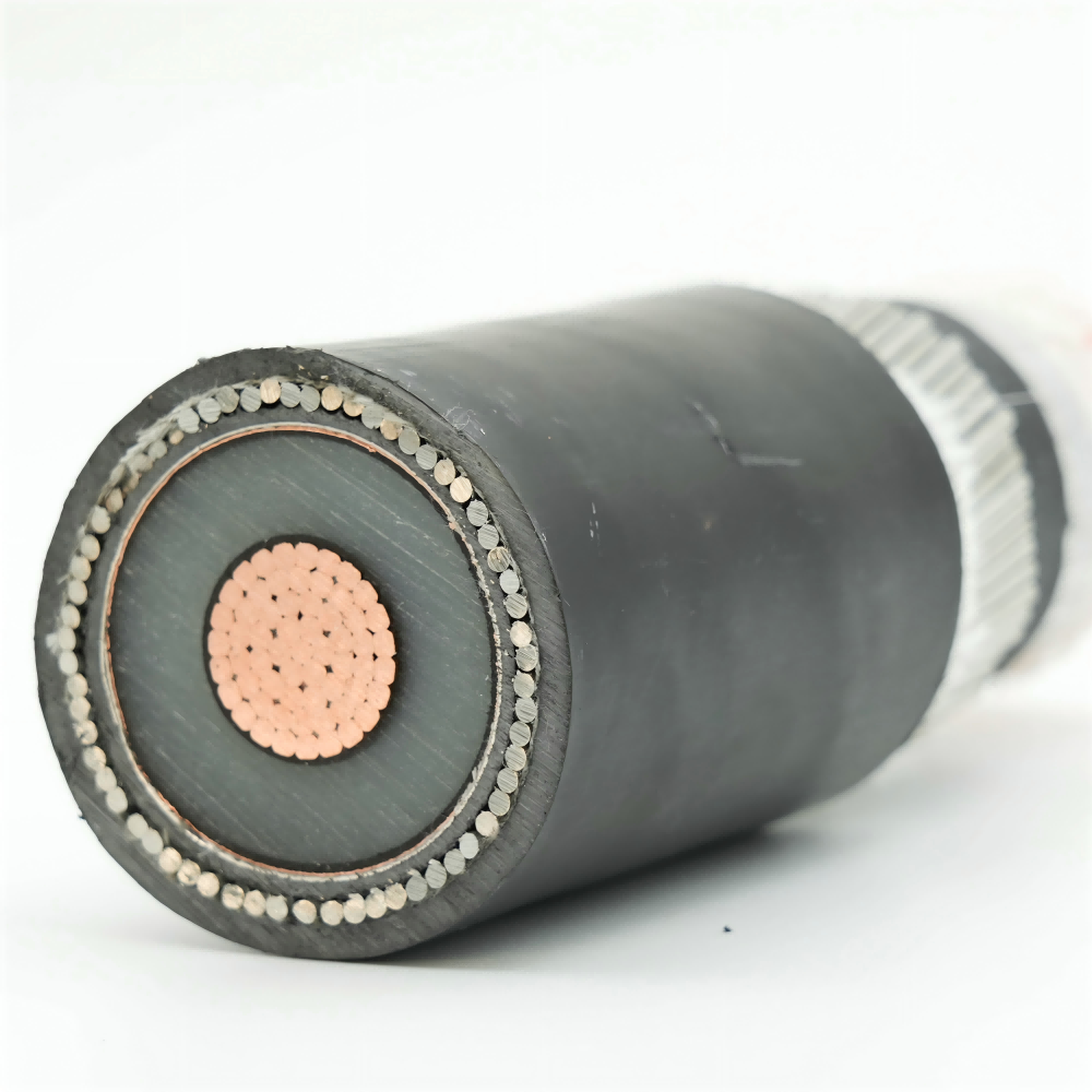 Single-core copper armoured cable