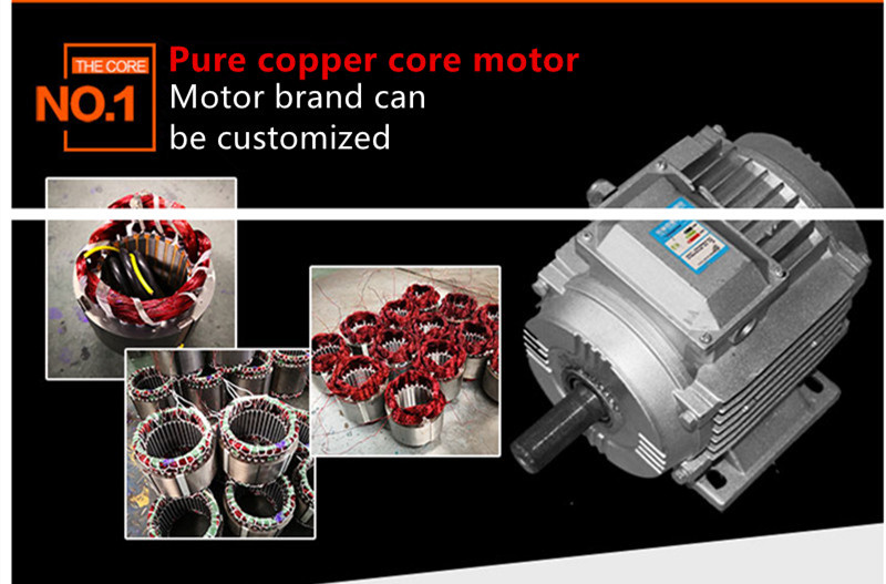 Copper core motor