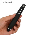 kebidumei USB Wireless Powerpoint Presentation RF Remote Controller PPT Presenter Red Laser Pointer Pen for Desktop Laptop