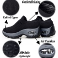 Fashion Women Lightweight Sneakers Running Shoes Outdoor Sports Shoes Breathable Mesh Comfort Platform Shoes Air Cushion Sneaker