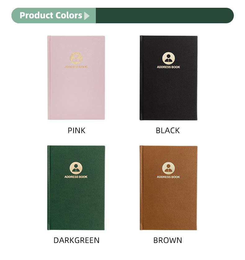 Pu cover Address notebook15