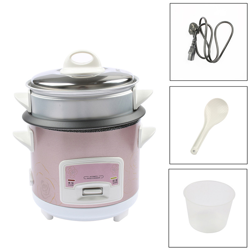 DMWD 1.5L Mini Automatic Rice Cooker Electric Food Steamers Non-stick Cake Maker For Home Top Quality 350W 220V