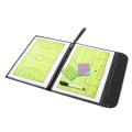 Foldable Magnetic Football Soccer Coaching Tactical Board Portable Football Training Tactics Clipboard