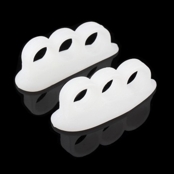 2pcs Gel Toe Separators Stretchers Alignment Overlapping Toes Orthotics & Hammer Toes Orthopedic Cushion Feet Care Shoes Insoles