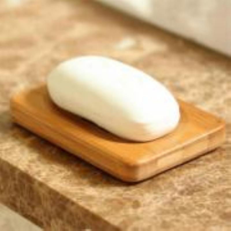1PC Natural Wood Bamboo Soap Dish Tray Case Bathroom Storage Soap Box Kitchen Bath Clean Shower Holder Soap Dish Plate
