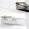 Punch Free Wall Mounted Kitchen Bathroom Shelf Storage Rack Multifunction Strong Adhesive Rack Shelves For Bathroom Accessorie