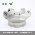 KM12 Face Mill CNC Lathe Indexable Milling Cutter