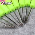 10pcs/lot Plastic Crochet Braid Needle Use For Human Hair Extension Tools Wig Hook Needle Threader Knitting Crochet Needle