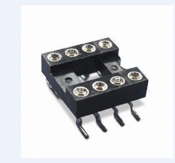 2.54mm Dual-in-Line (DIP/DIL)Chip IC Socket SMT (H=3.0 L=7.4)