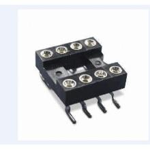 2.54mm Dual-in-Line (DIP/DIL)Chip IC Socket SMT (H=3.0 L=7.4)