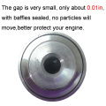 9.5mm Inner Hole 10 Inch Monocore for NAPA 4003 WIX 24003 Solvent Trap Baffles Car Fuel Filter 1/2-28 5/8-24 Inline Solvent Trap
