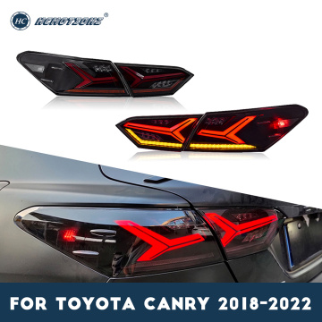 HCMOTIONZ Car Back Lamps for Toyota Camry 2018-2021