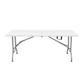 Indoor /Outdoor Used White Plastic 6FT Banquet Table