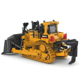 Crawler Bulldozer Model Alloy Diecast 1:50 Tracked Engineering Track Car High Simulation Collection Metal Toys For Boys Kid Gift