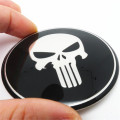 4pcs 65mm Wheel Center Cap Hub Cover Sticker for OZ Rays RACING Skull HRE Vossen Horse Lable Emblems Car Styling Badge