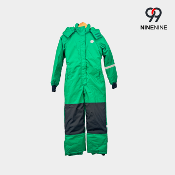 Stylish Kids` Two Tone Green Snowsuit