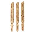 3pcs 3" T150 Carbide Grain 50 Grit T-Shank Jigsaw Blades Ceramic Tile Cutting Tool New Gold Color