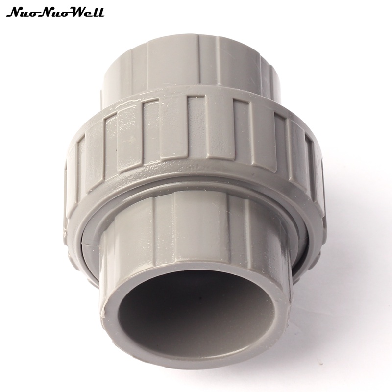 Inner Diameter 32mm PVC Union Connector Plastic Water Supply Pipe Fittings High Quality Easy Install Detachable Irrigation Tools