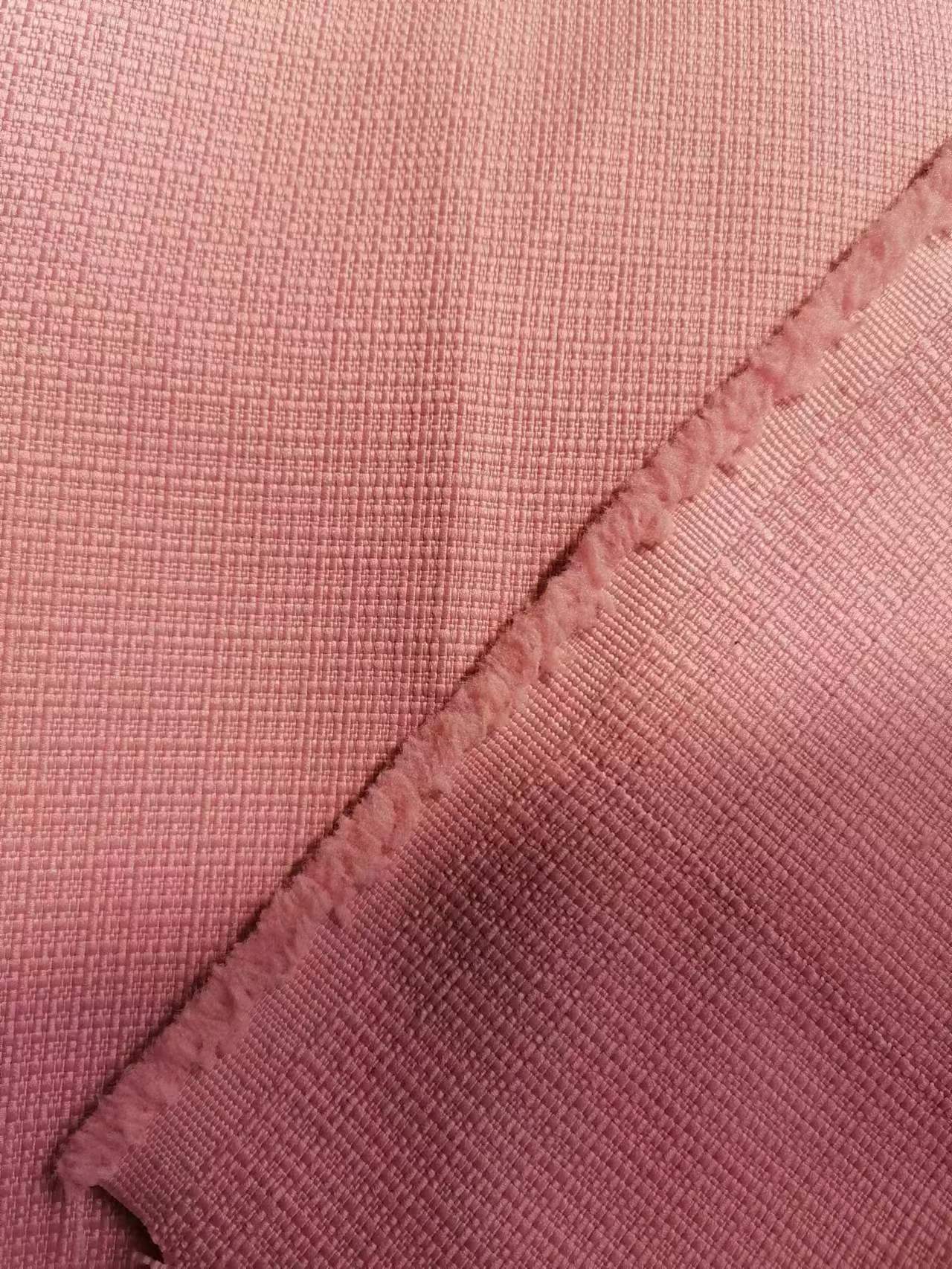 polyester slub coat fabric 2