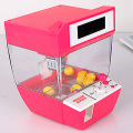 Catcher Alarm Clock Coin Operated Toy Machine Crane Machine Candy Doll Grabber Claw Arcade Games Automatic Mini Vending Kit Kids
