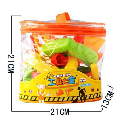 Baby Repair Tools Toy 34pcs/set Children Tools Plastic Fancy Party Costume Chainsaw Toy Kids Pretend Play Classic Toys Gift