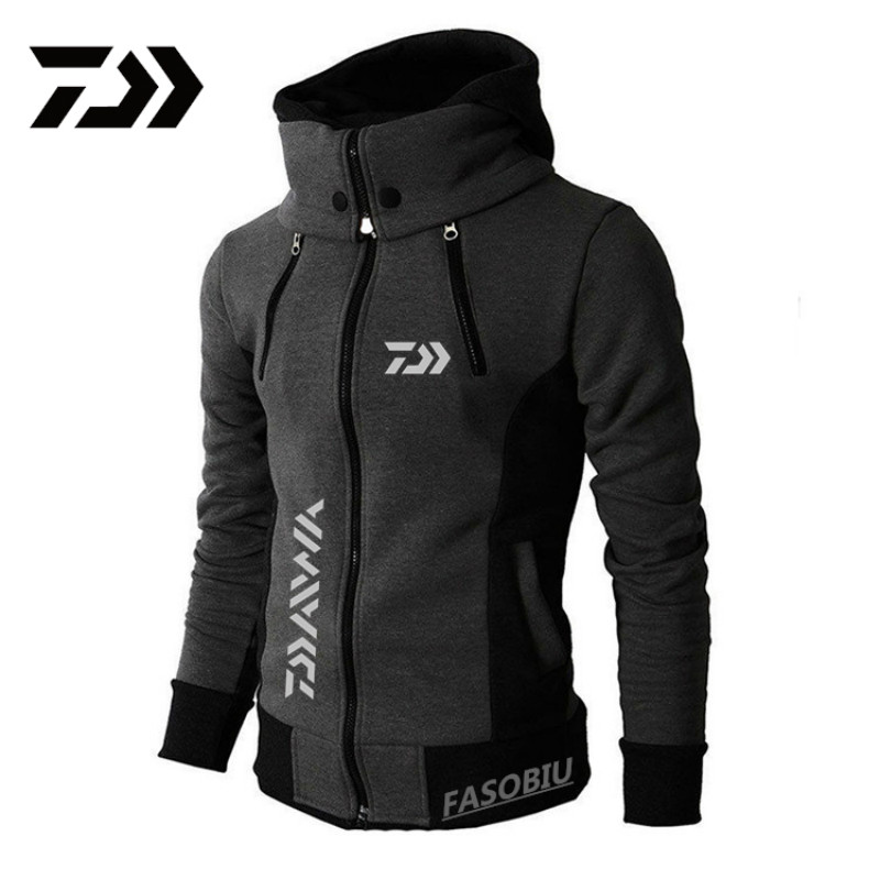 Daiwa Winter Special Rushed Anti Mosquito Roupa Pesca Men Wear Clothes Fishing Clothing Mens Sports Fishing Hoodie jacket 634#