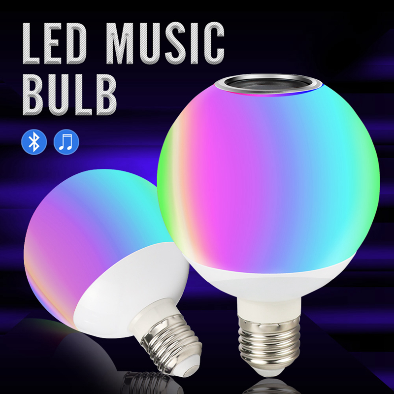 Music Playing Dimmable Wireless Led Lamp