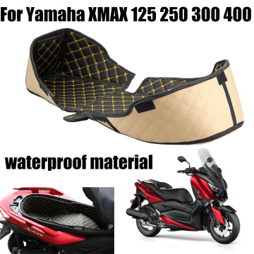 Motorcycle Storage Box Leather Rear Trunk Cargo Liner Protector For Yamaha X-MAX XMAX 300 125 XMAX 250 400 XMAX300 2017-2019