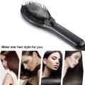 Professional Steam Hair Straightener Brush Electric Hair Brush Flat Iron Fast Heating LCD Hair Iron Straightening Comb Steampod
