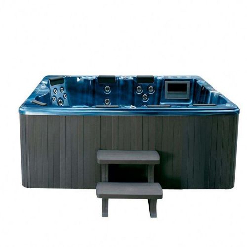 swimming pool and hot tub combo