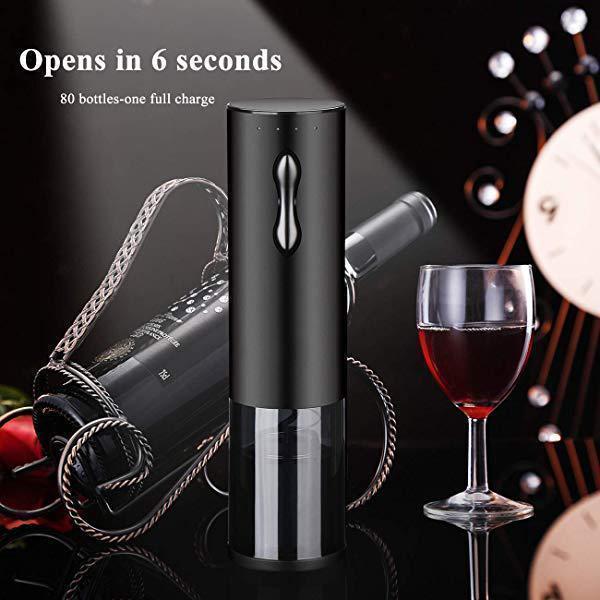 Electric Wine Bottle Opener Automatic Bottle Opener for Red Wine Foil Cutter Jar Opener Kitchen Accessories Gadgets Bottle Opene