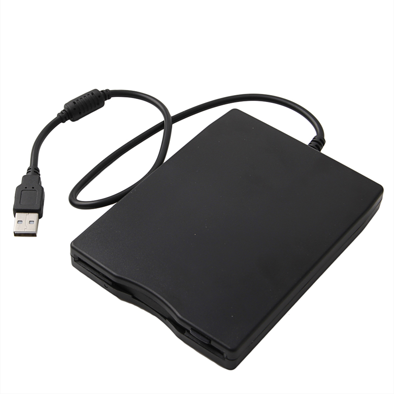 Portable External USB Floppy Disk Drive 1.44Mb 3.5" External Diskette FDD For Desktops and Laptops