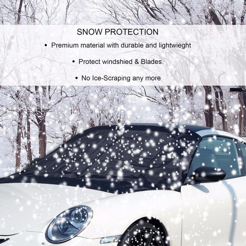 Magnet Car Windshield Full Cover Sun Shade Protector Winter Snow Ice Dust Frost Guard UV Shade Waterproof Cover Universal