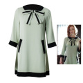 The Queen's Gambit Beth Harmon Costume Dress Long Sleeve One Piece Dress For Women Slim Vestido Halloween Christmas Party Outfit